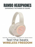 "Rambo Wireless Headphones: Feel The Beats"